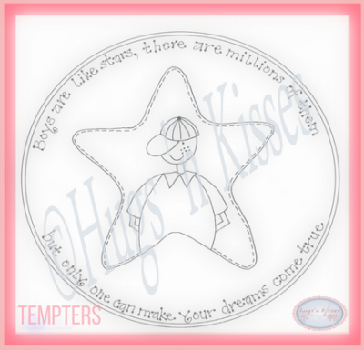Downloadable Pattern - Tempters - Boys Are Like Stars