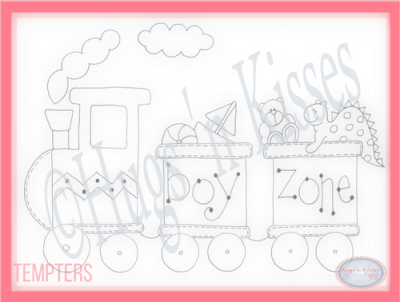 Downloadable Pattern - Tempters - Boyzone