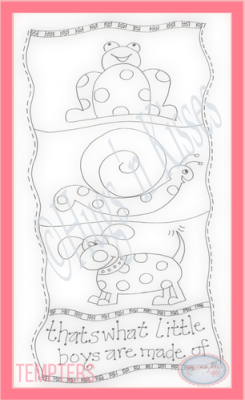 Downloadable Pattern - Tempters - Frogs and Snails