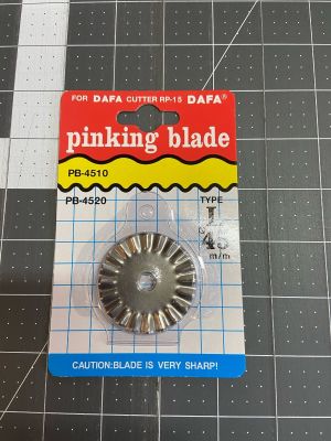 Rotary blade 45mm pinking