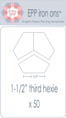 1-1/2" Third Hexies x 50