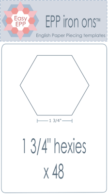 1 3/4'' Hexies x 48