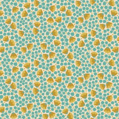 Tilda Wallflower (Bellflower-Teal) x 10"