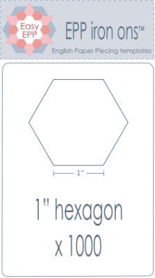 1" Hexies x 1000 pack 