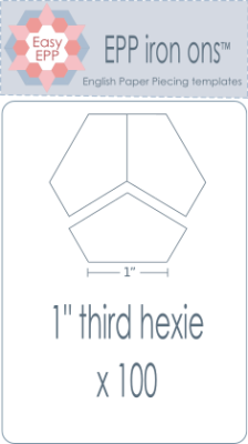1" Third Hexies x 100