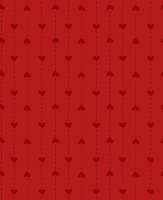 Basically Hugs - Hearts in Red