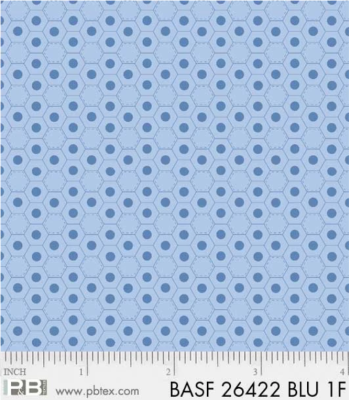 Basically Hugs Flannels - 26422 BLU 1F