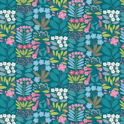 Blooming Colour 2 (Emme - Teal)
