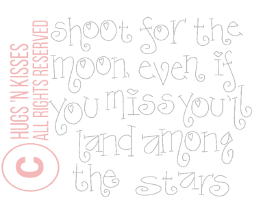 Downloadable Pattern Nice People Nice Things - Shoot For The Moon