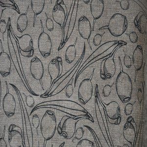 Golden Wattle - Black on Brown Gumnuts