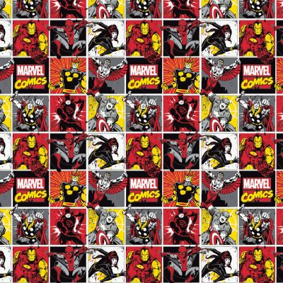 Comic Blocks Red