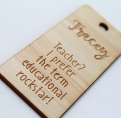 Teacher's Present - Key Tags