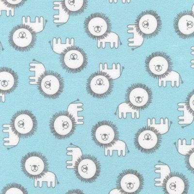 Penned Pals Flannel – Blue Lions
