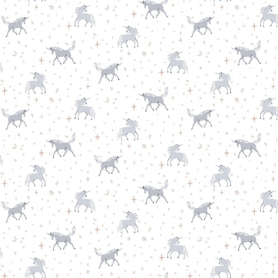 Dear Stella - Secret Forest Unicorns (White)