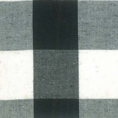 Building Blocks Basics - Picnic Check 20mm Black x 10"