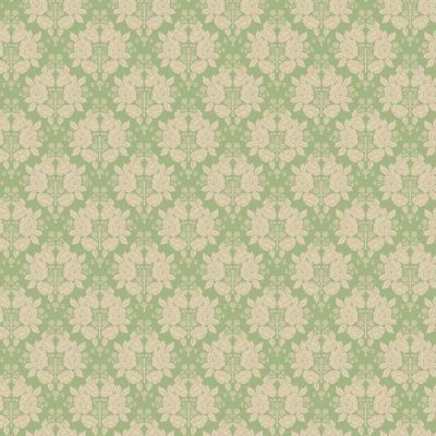 Molly & May (Green - Damask)