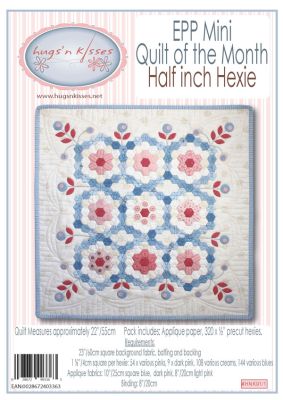 1/2" Hexie Mini Quilt of the Month