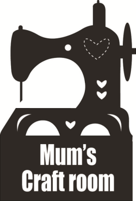 Door Signs - Sewing Machine