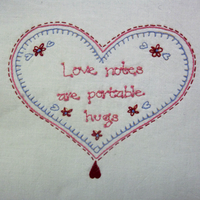 Little Love Note 5 - Love Notes are Portable Hugs