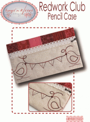 Redwork Club - Pencil Case