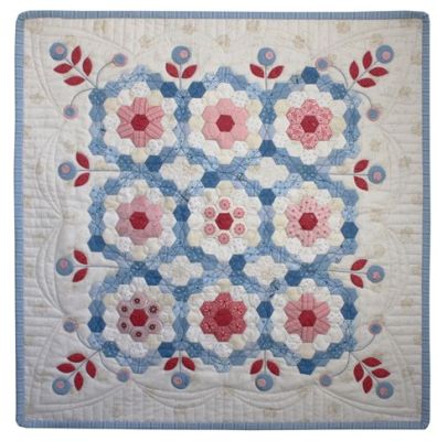 1/2" Hexie Mini Quilt of the Month : Pattern only