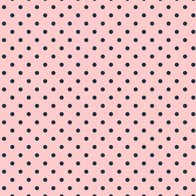 Sunshine and Chamomile - Dots Pink x 10"