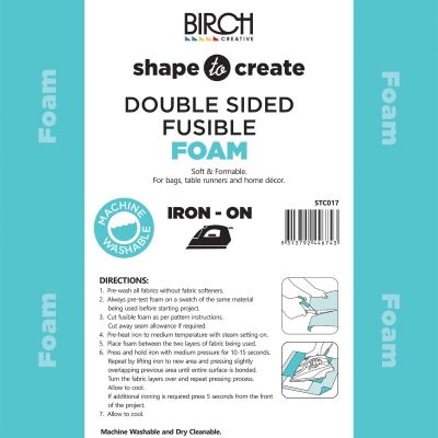 Shape To Create Foam Plus Iron On (Cream)
