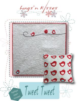 Tweet Tweet w/ Applique Paper