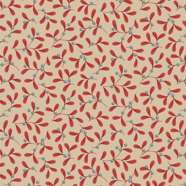 Merry Little Christmas - Mistletoe Red