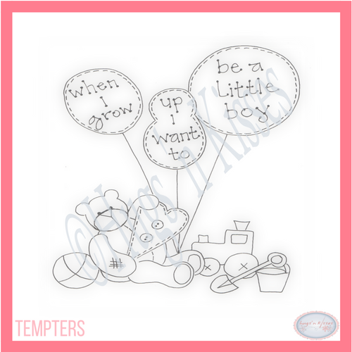 Downloadable Pattern - Tempters - When I Grow Up