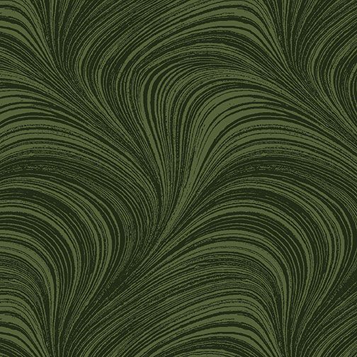 Wave Texture - Dark Green