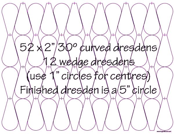 2” 30-degrees Curved Dresdens x 52 (DOWNLOAD)