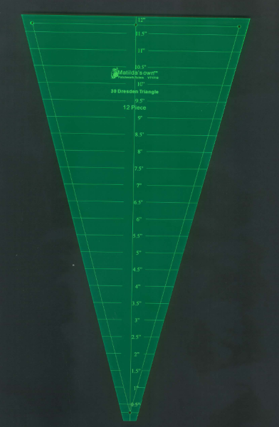 30 degree triangle ruler
