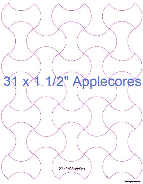 1-1/2” Applecores x 31  (DOWNLOAD)