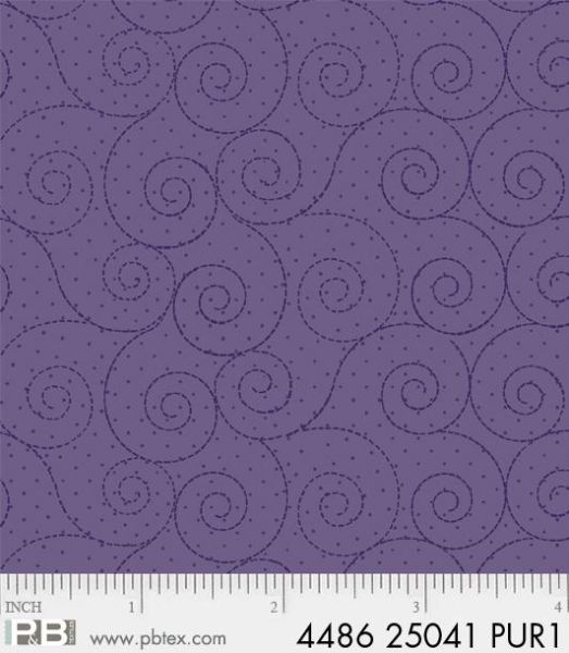 Basically Hugs: Purples - Swirls in Purple