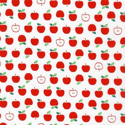 Sevenberry Mini Prints - Apples White