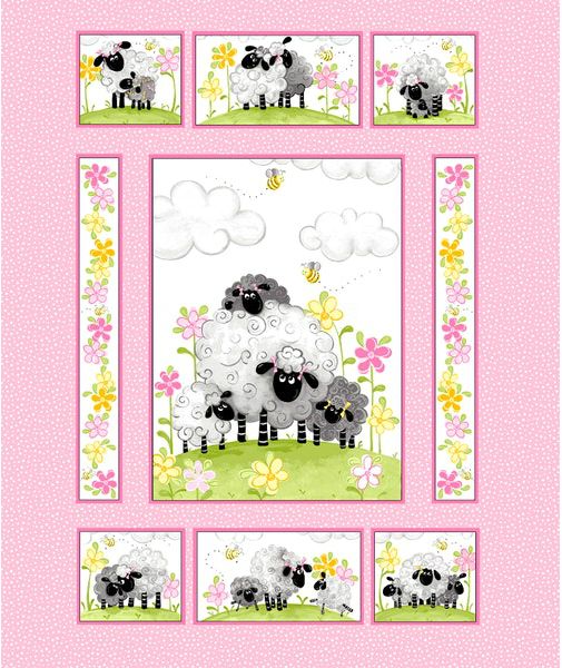 Susybee Buddies – Mama Lal Quilt Panel
