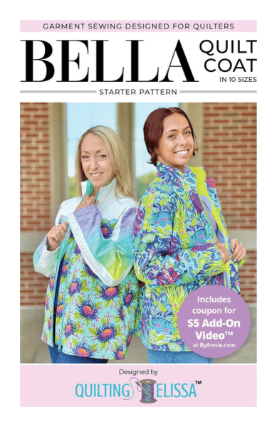 Bella Quilt Coat - Pattern By Annie