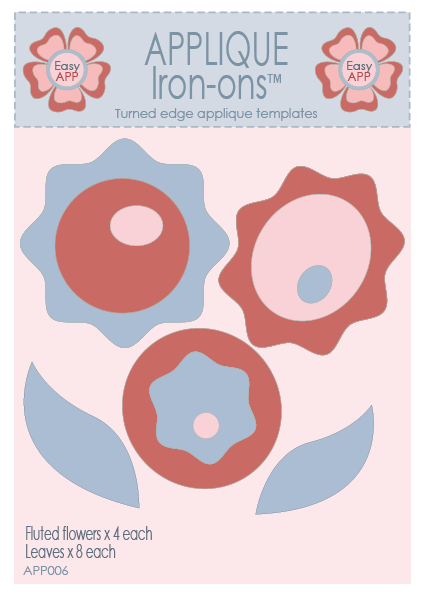 fluted florals Easy APP template pack