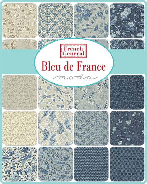 Bleu de France - Monstespan Small Indigo x 10