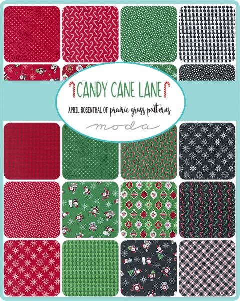 Candy Cane Lane - Snow Santa x 10