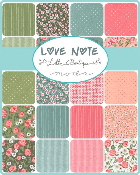 Love note - Roses in bloom Floral x 10