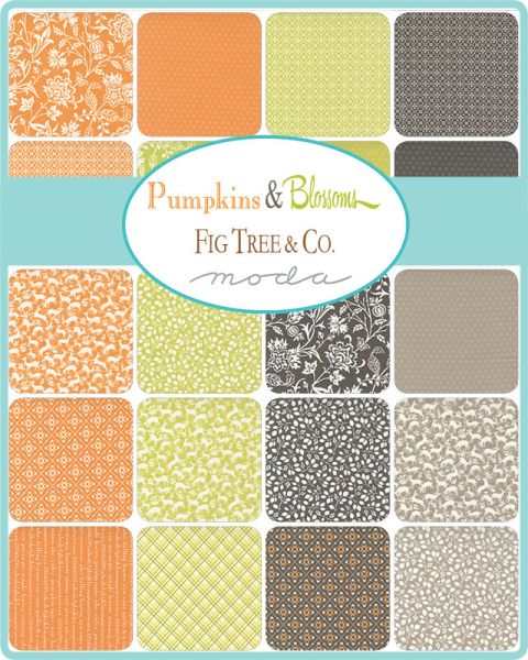 Pumpkins & Blossoms Fat Quarter Bundle