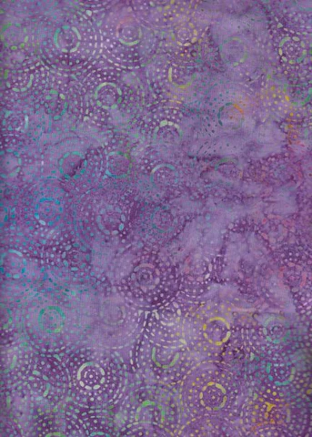 Bright Mandala - Purple Stacked Circles x 10