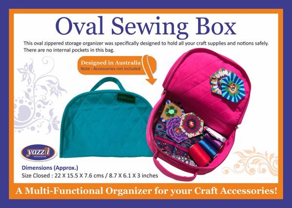 Yazzii Bag - Oval sewing box