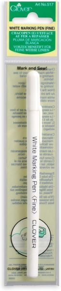 Clover White Marking Fine Pen (517)