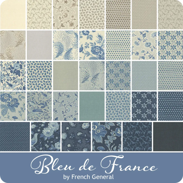 Bleu de France - Indigo Linen x 10