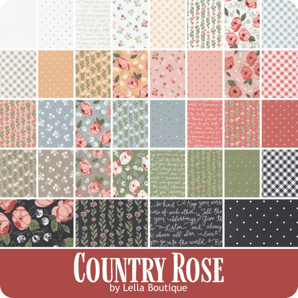 Country Rose Charm Pack