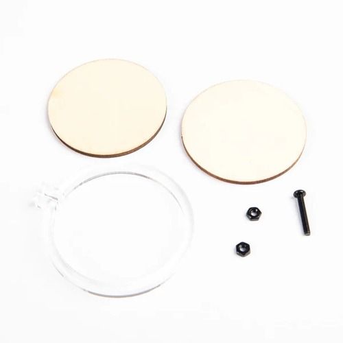 Dandelyne 5.5cm Clear Hoops