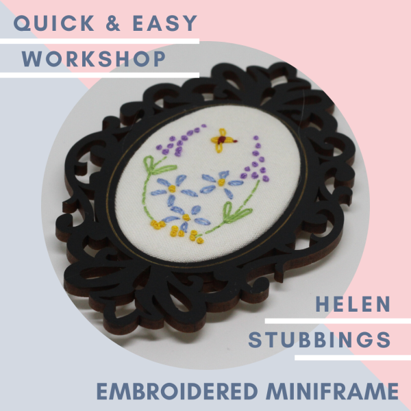 Embroidered Mini Frame kit